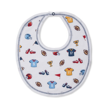kissy kissy Kissy Kissy Football Fever Bib