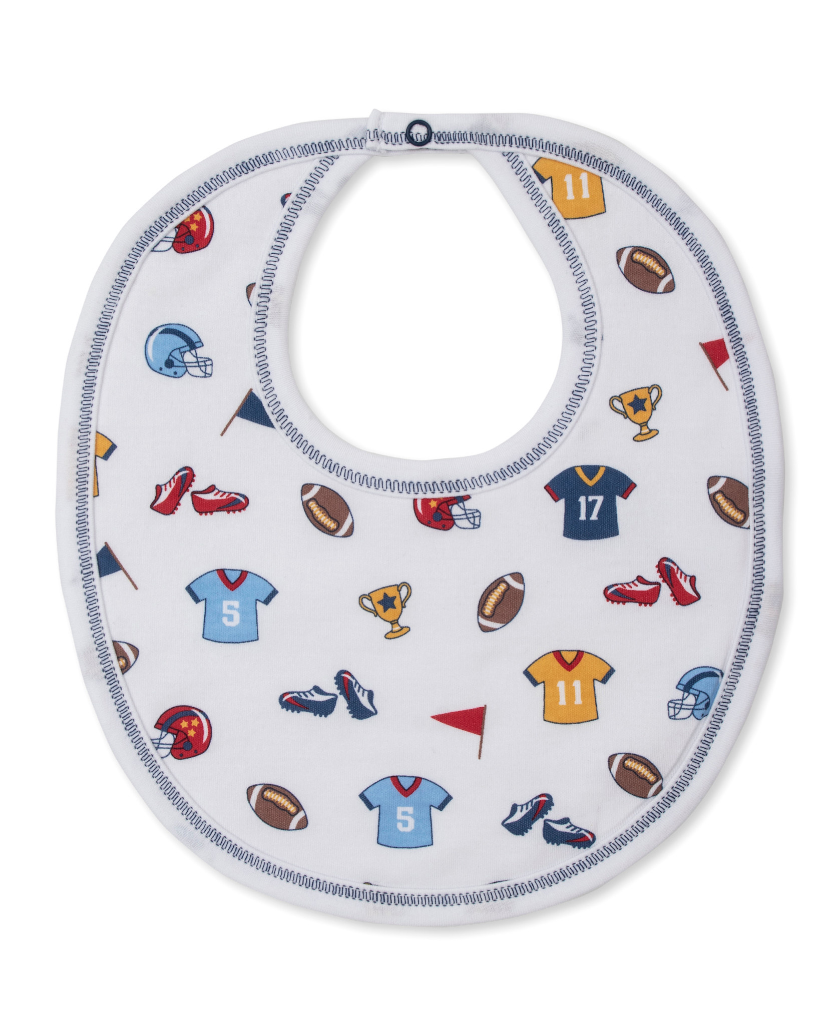 kissy kissy Kissy Kissy Football Fever Bib