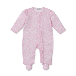kissy kissy Kissy Kissy Fall in Bloom Zip Footie