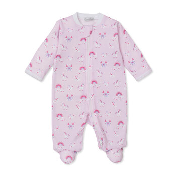 kissy kissy Kissy Kissy Unicorn Dreamland Zip Footie