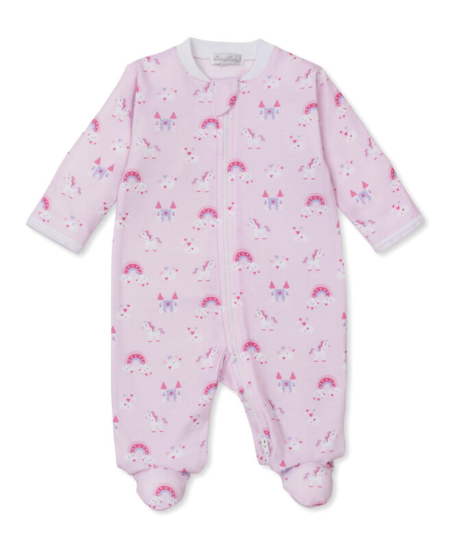 kissy kissy Kissy Kissy Unicorn Dreamland Zip Footie
