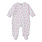 kissy kissy Kissy Kissy Teddy Bear Time Jacquard Zip Footie