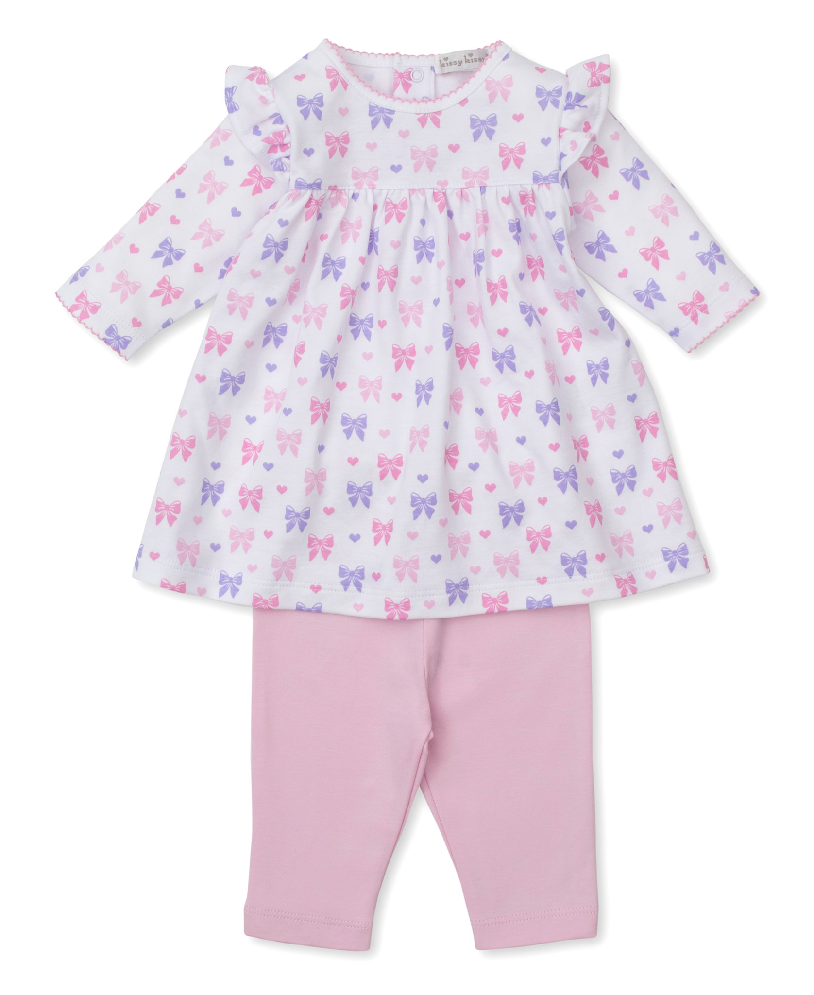 kissy kissy Kissy Kissy Billowy Bows Dress Set