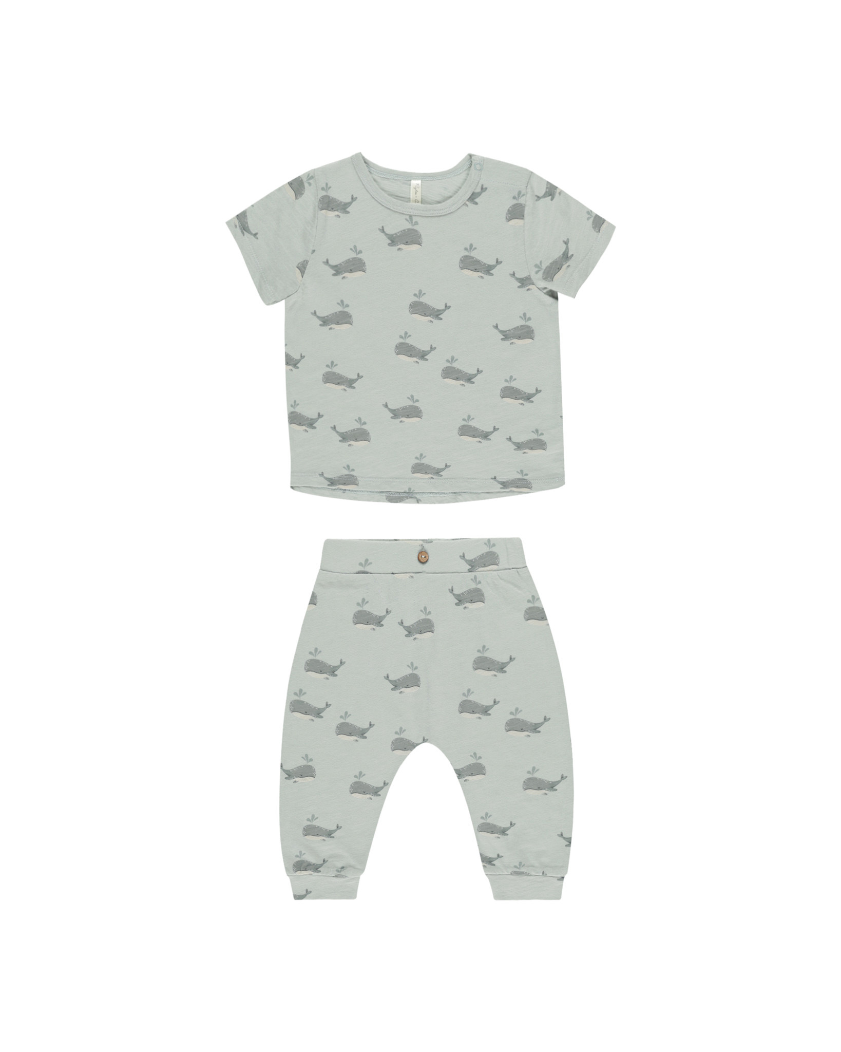 Rylee and Cru Rylee & Cru Whales Tee + Slouch Pant Set