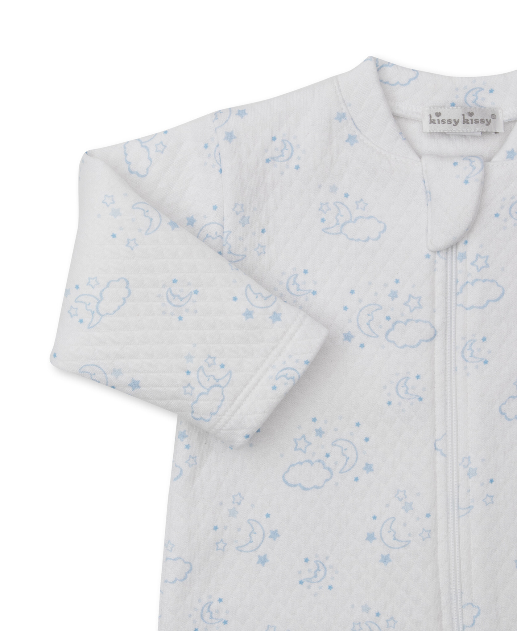 kissy kissy Kissy Kissy Cheerful Good Night Jacquard Zipper Footie