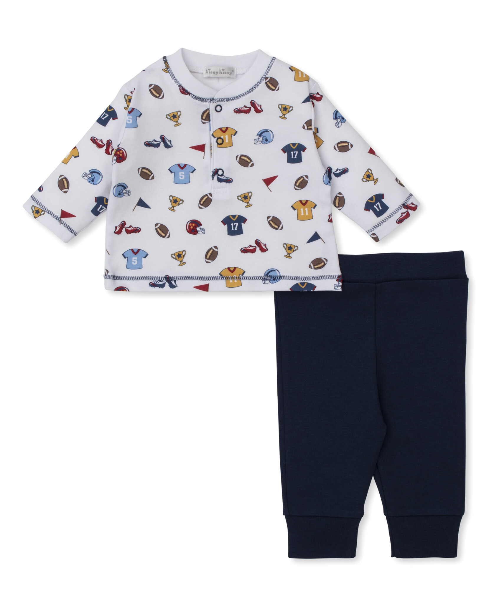 kissy kissy Kissy Kissy Football Fever Pant Set Mix