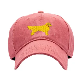 Harding Lane Harding Lane Golden Retriever on Weathered Red Baseball Hat
