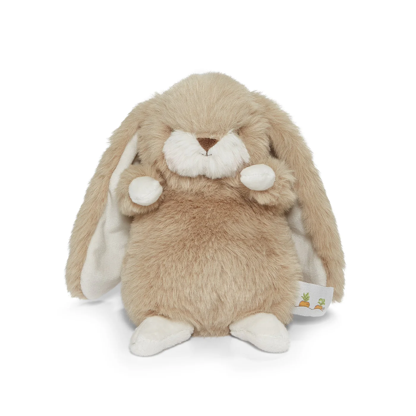 Bunnies by the Bay Bunnies by the Bay Tiny Nibble 8" Bunny- Almond Joy