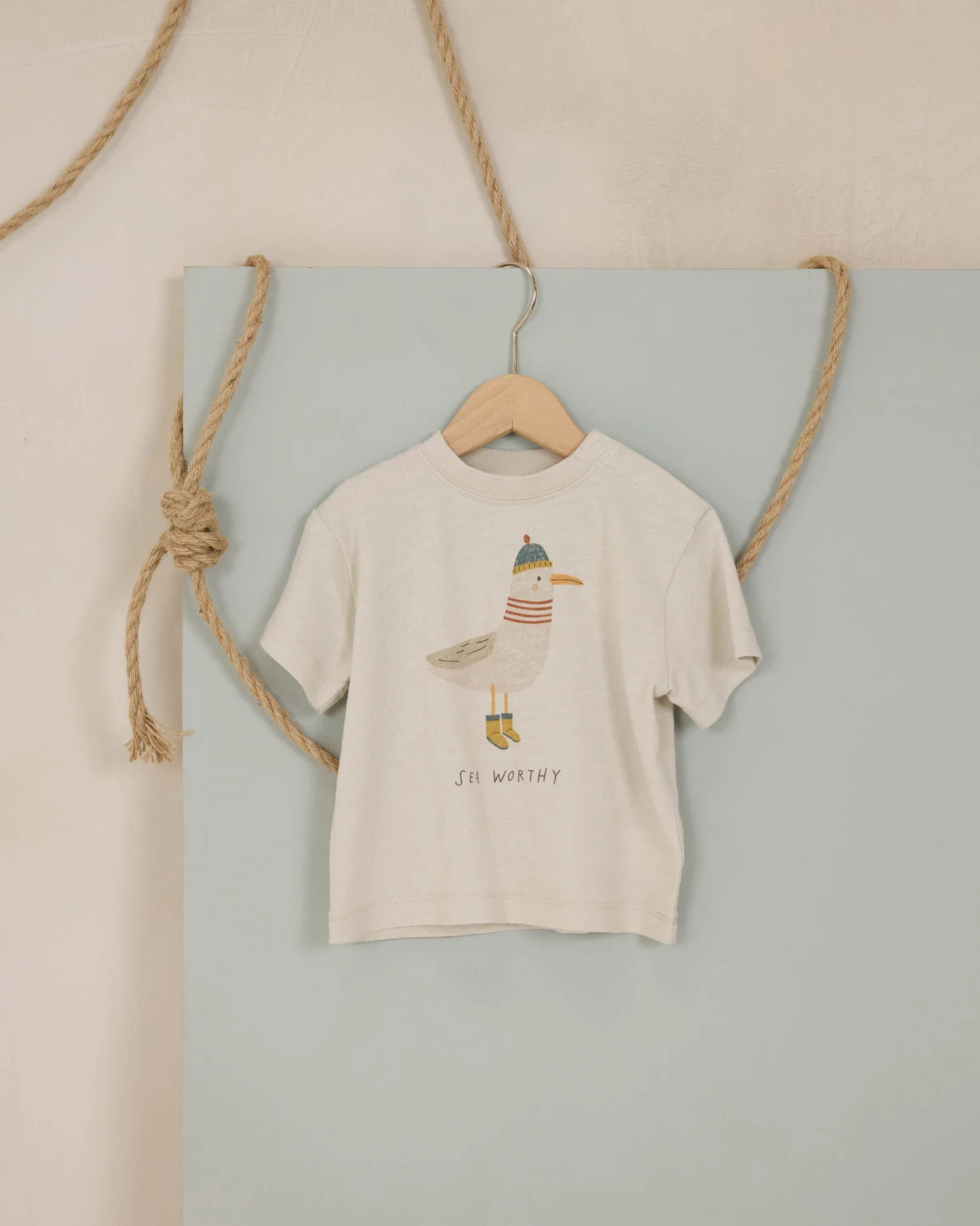 Rylee and Cru Rylee & Cru Seagull Relaxed Tee