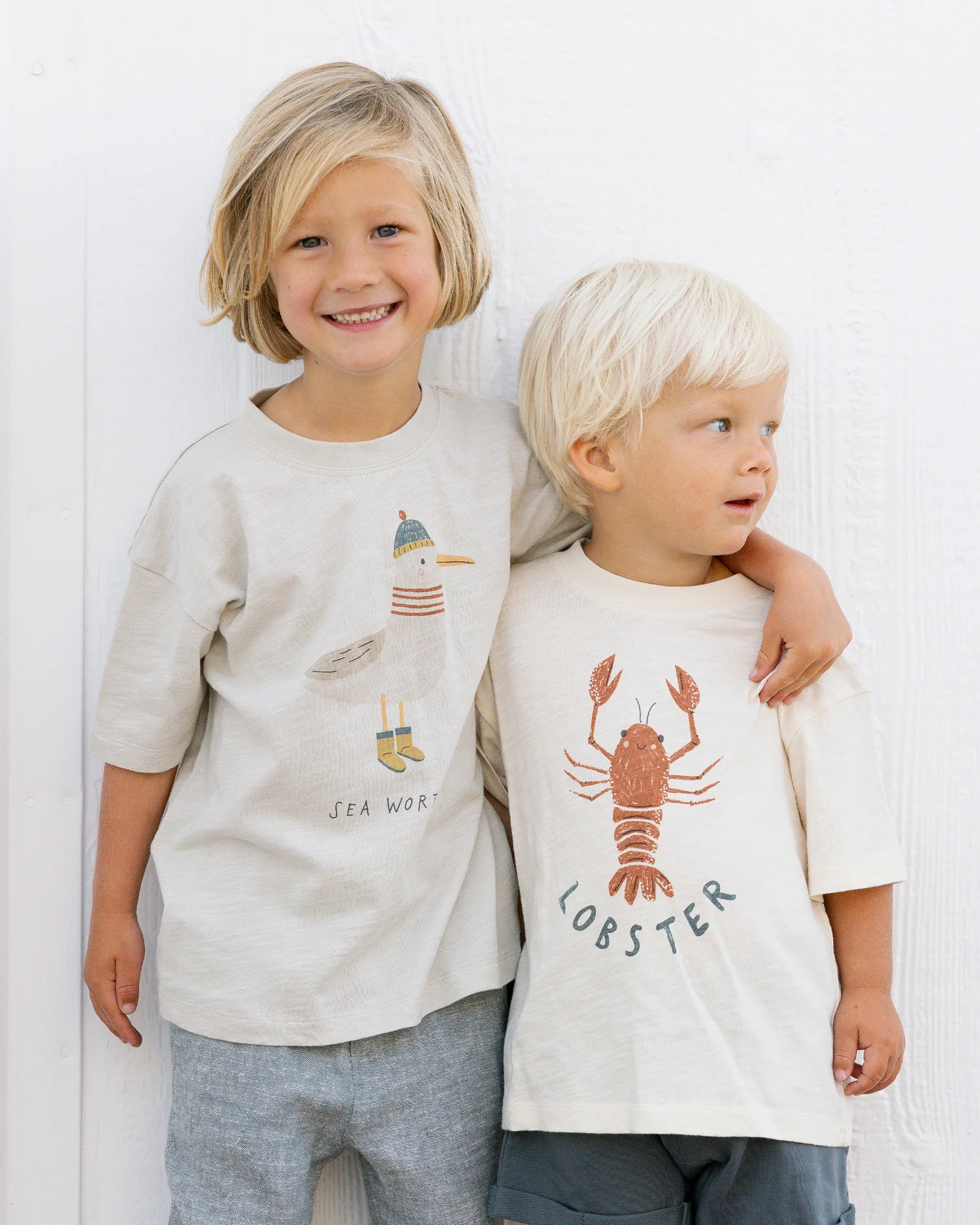 Rylee and Cru Rylee & Cru Seagull Relaxed Tee