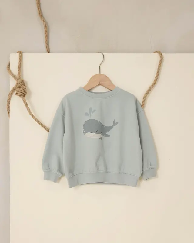 Rylee and Cru Rylee & Cru Whale Sweatshirt
