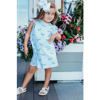 Maddie & Connor Maddie & Connor Hydrangea Pima Cotton Dress