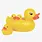 Yellow Duck Bath Set