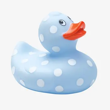 Blue Dot Duck Toy
