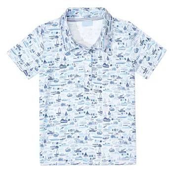 Joy Street Joy Street Boats Polo Shirt