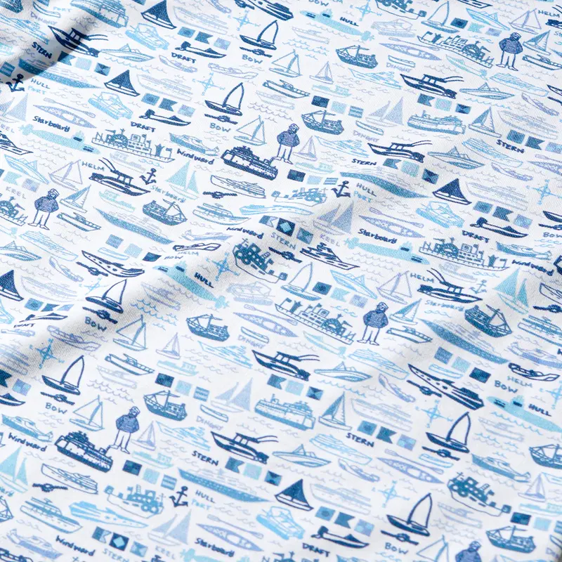 Joy Street Joy Street Boats Polo Shirt