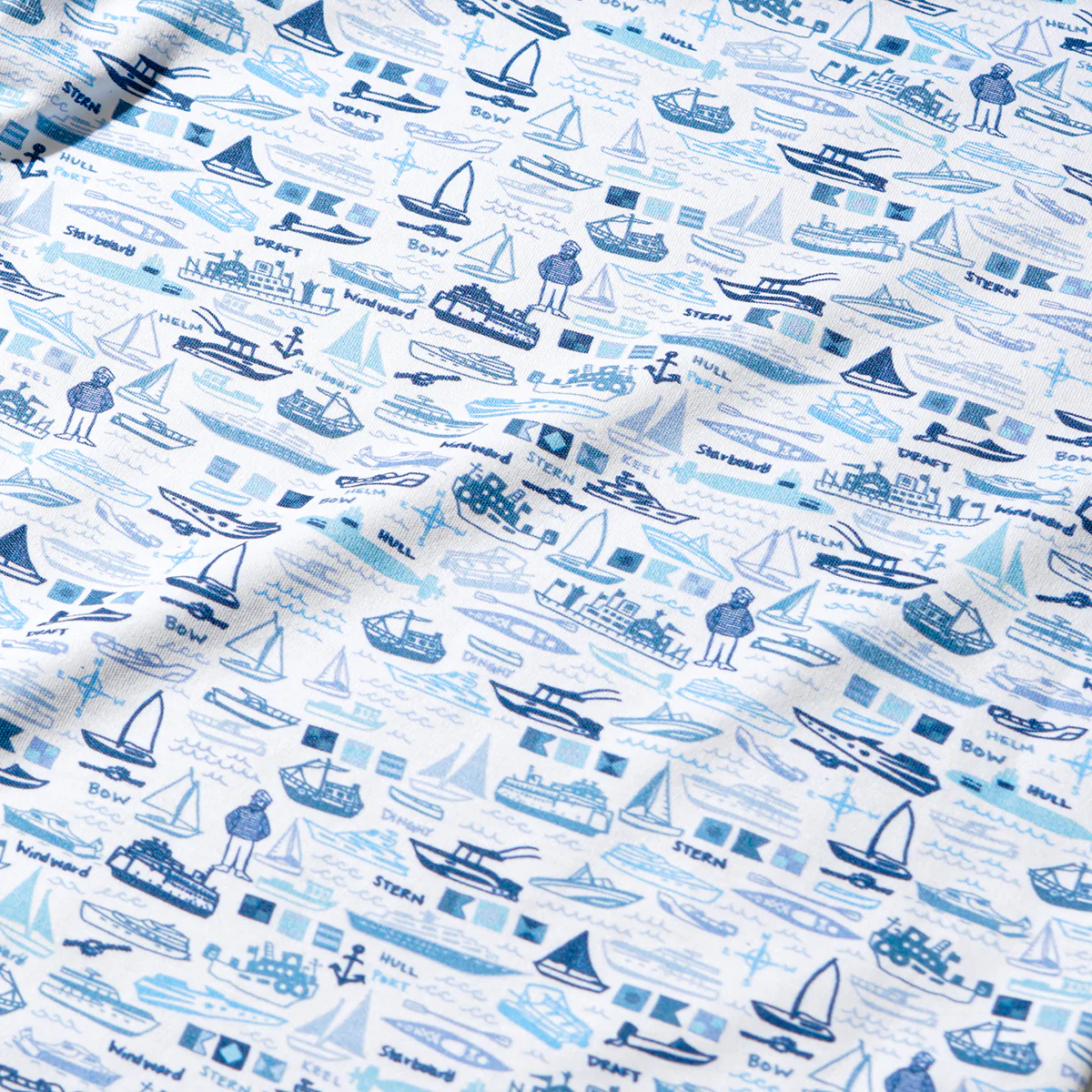 Joy Street Joy Street Boats Polo Shirt