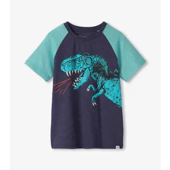 Hatley Hatley T-Rex Raglan Tee