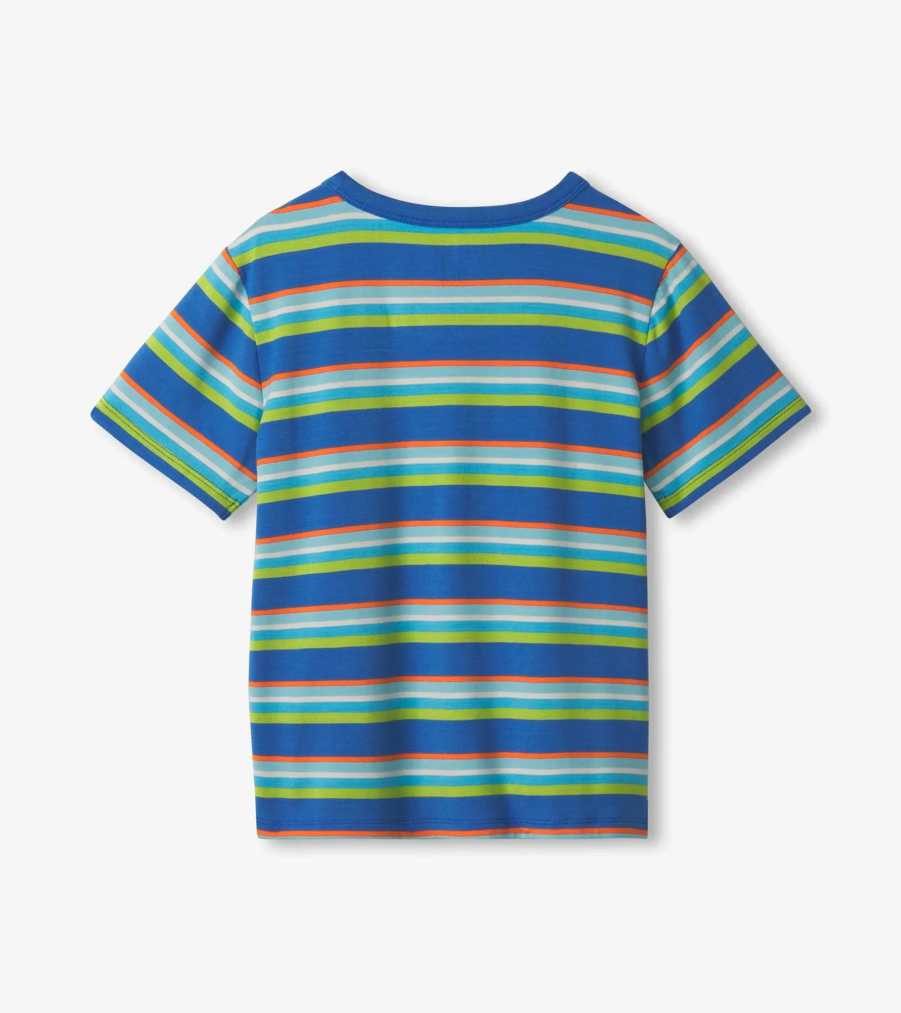 Hatley Hatley Sapphire Stripes Bamboo Tee