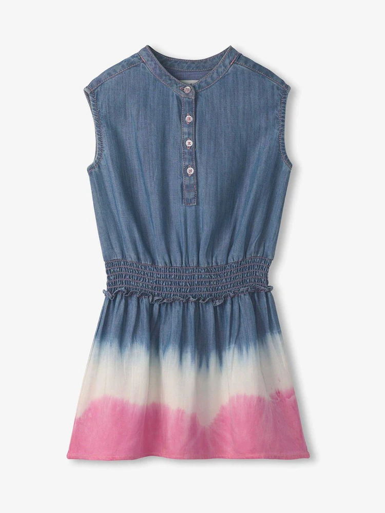 Hatley Hatley Sunset Dip Dye Smocked Waist Dress