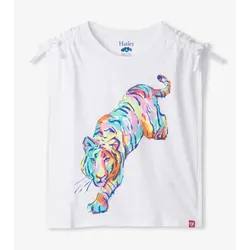 Hatley Hatley Tiger Cinched Shoulder Top