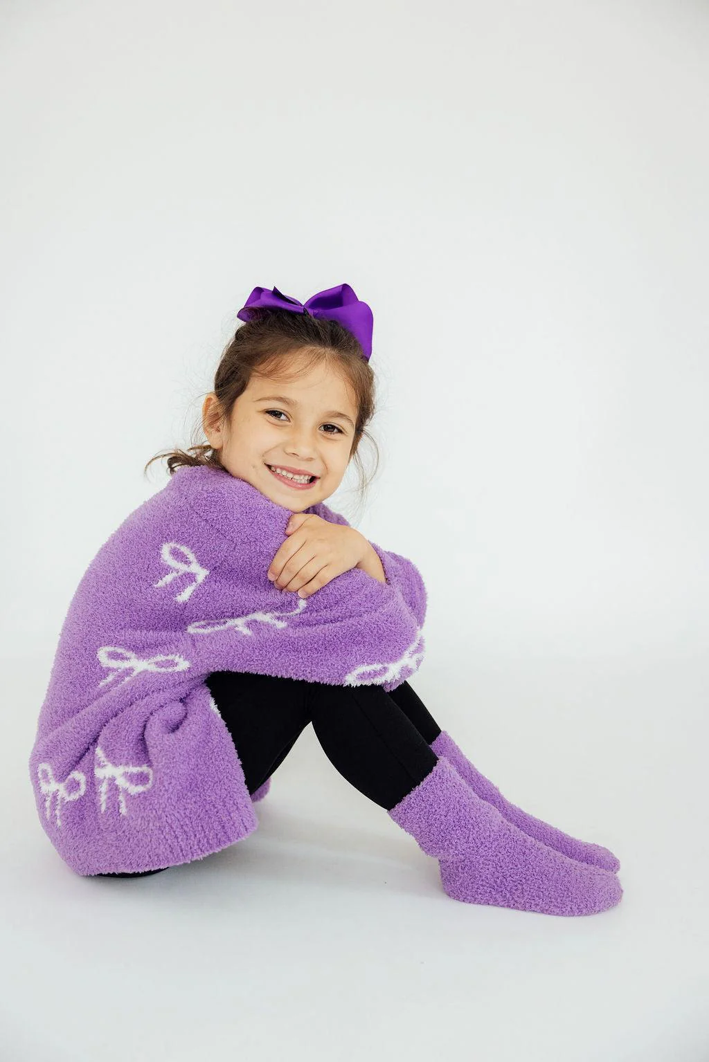 Mila & Rose Mila & Rose Lilac Cozy Socks.