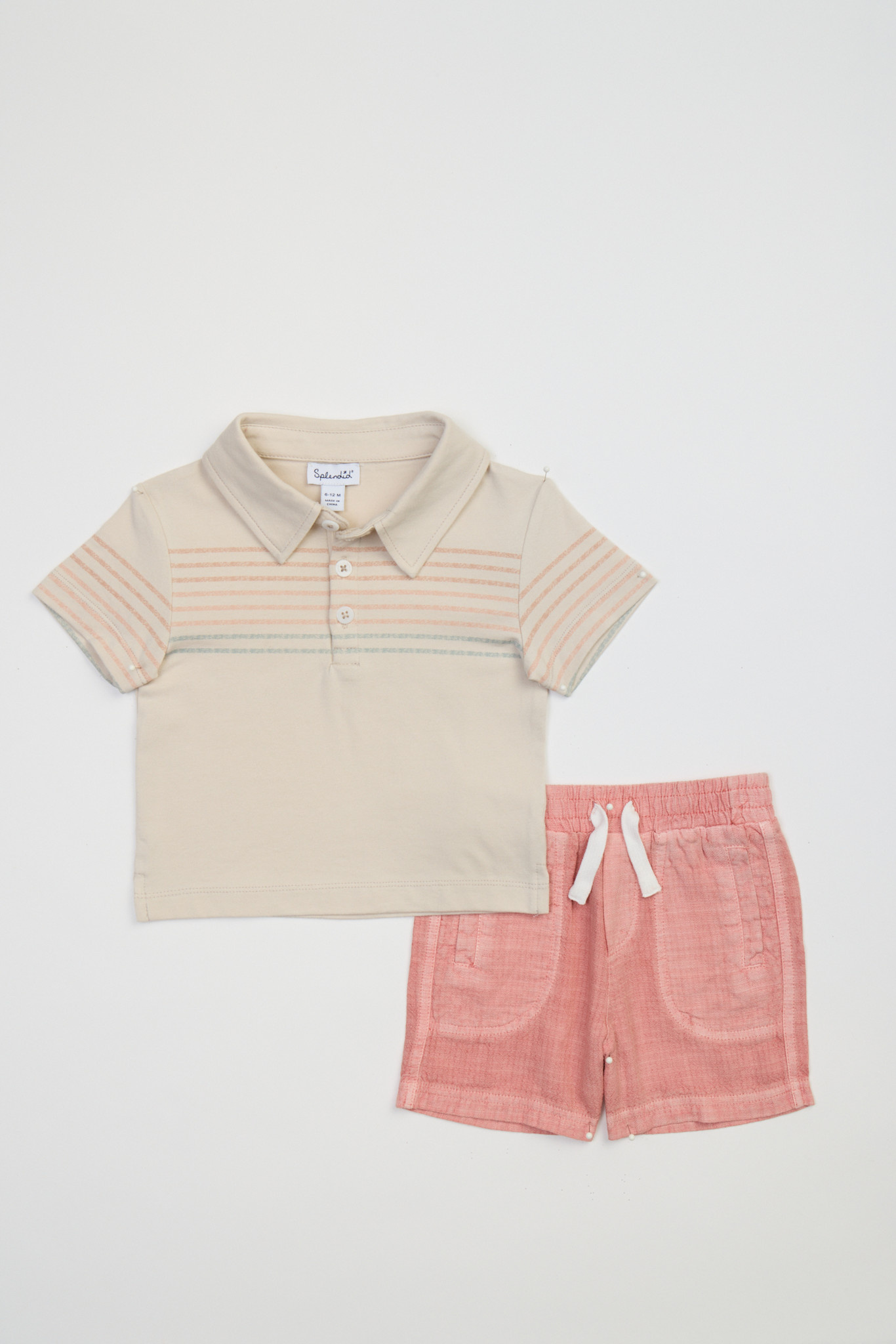 Splendid Splendid Picnic Short Sleeve Polo Set