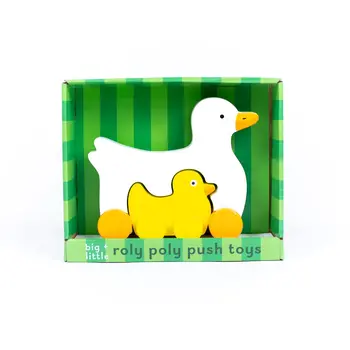 Jack Rabbit Creations Jack Rabbit Duck Big & Little Wooden Roller