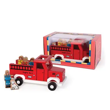 Jack Rabbit Creations Jack Rabbit To the Rescue Magnetic Fire Truck