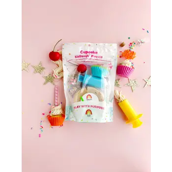 Earth Grown KidDoughs Cupcake Kiddough Play Kit