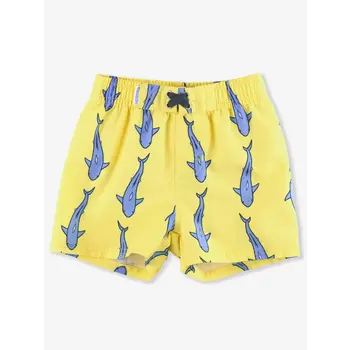RuffleButts Rufflebutts Jawsome Swim Trunks