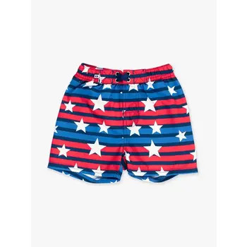 RuffleButts Rufflebutts All American Swim Trunks