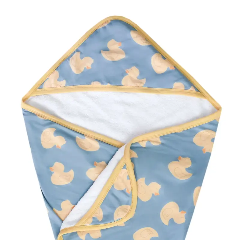 Copper Pearl Copper Pearl Ducky Premium Baby Knit Hooded Towel