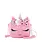 OMG Accessories Miss Gwen Unicorn Straw Crossbody Bag-Pink