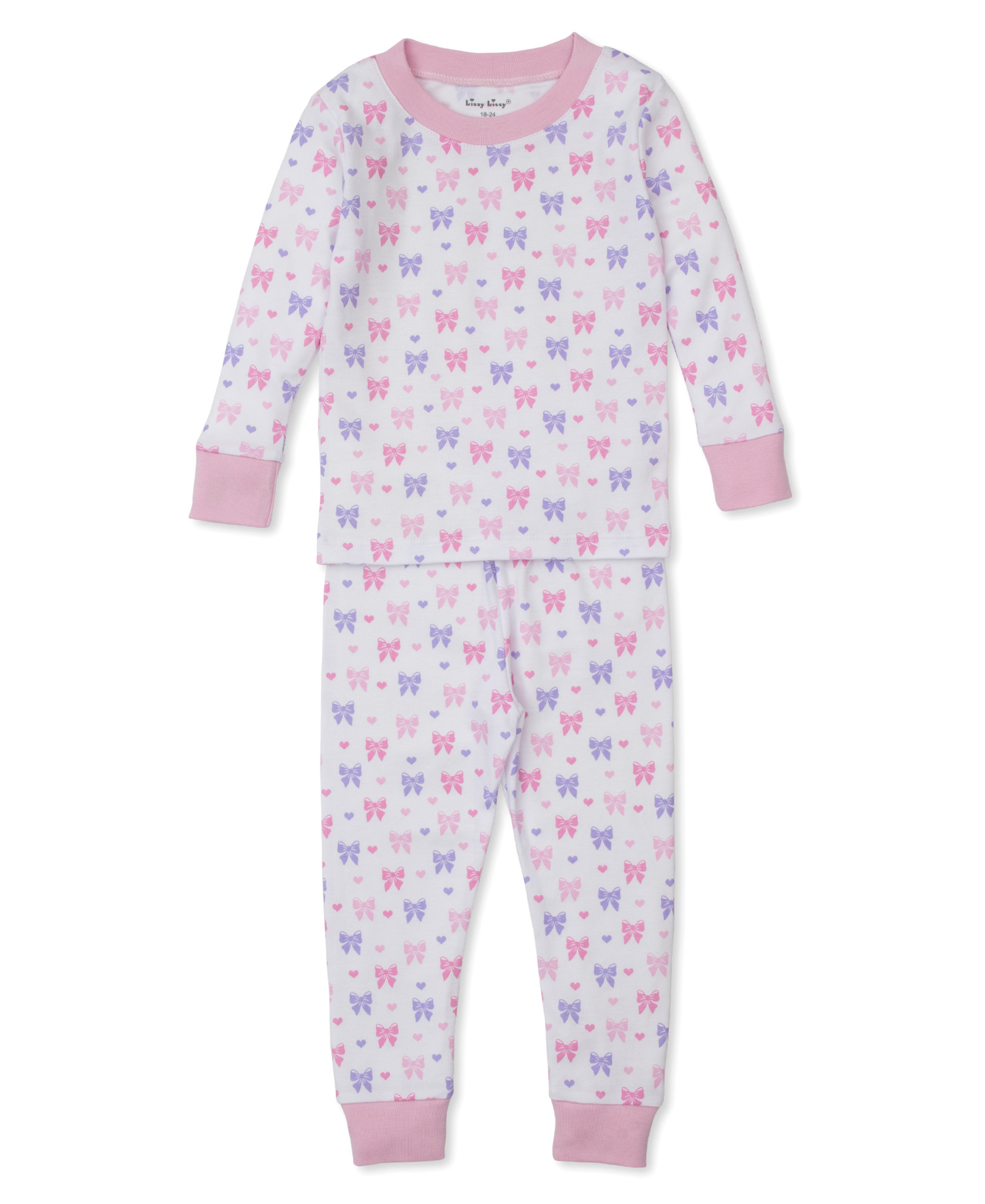 kissy kissy Kissy Kissy Billowy Bows Pajama Set