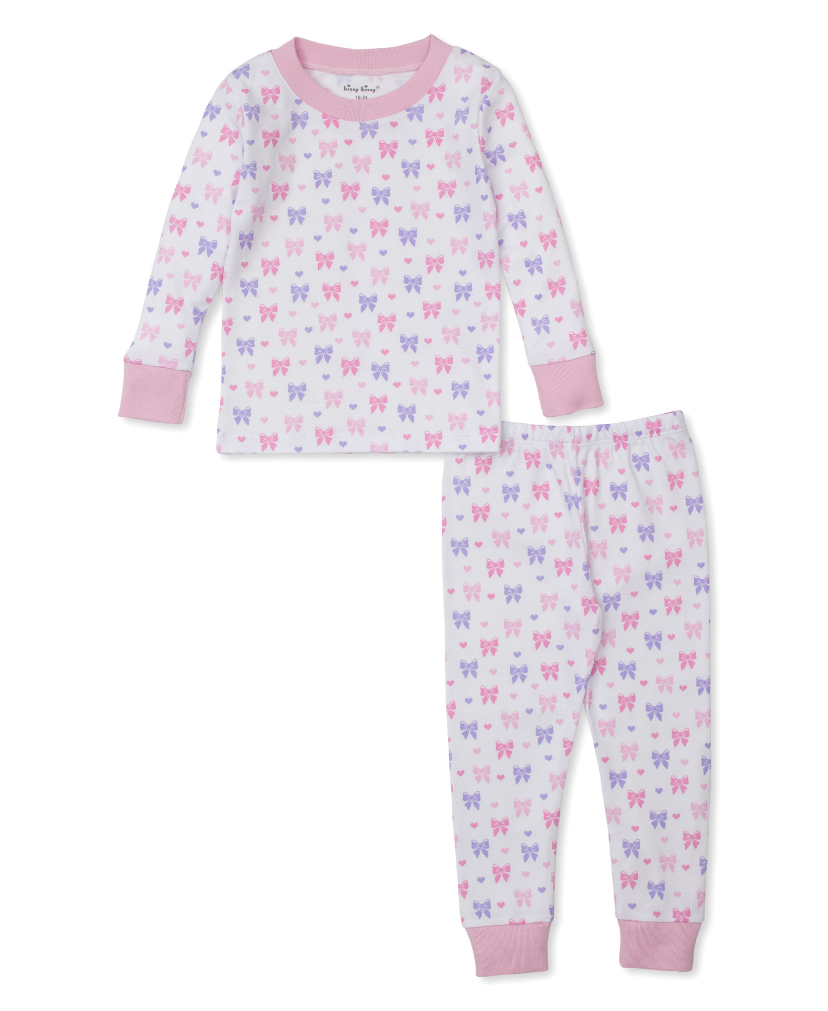 kissy kissy Kissy Kissy Billowy Bows Pajama Set