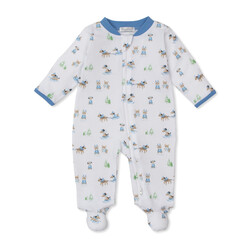 kissy kissy Kissy Kissy Puppy's Sleigh Riding Fun Zip Footie