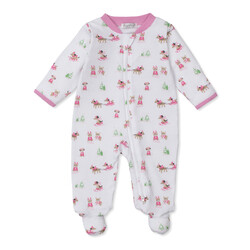 kissy kissy Kissy Kissy Puppy's Sleigh Riding Fun Zip Footie