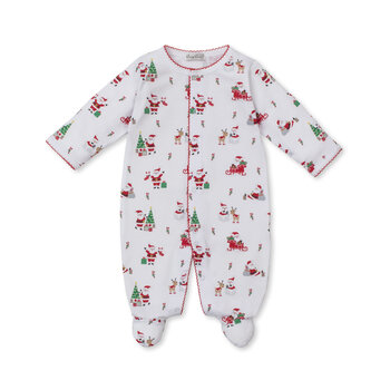kissy kissy Kissy Kissy Christmas Capers Footie
