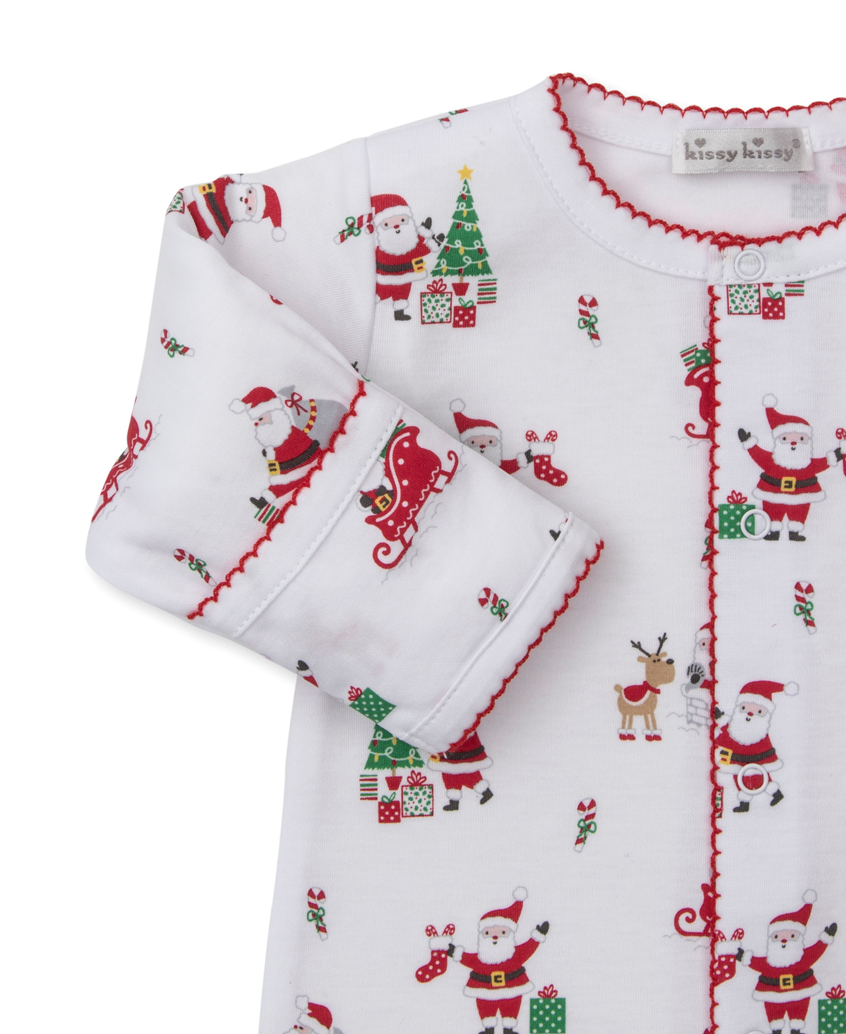 kissy kissy Kissy Kissy Christmas Capers Footie