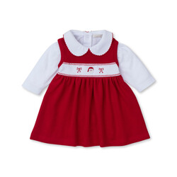 kissy kissy Kissy Kissy CLB Holiday Medley Jumper Set w/Hand Embroidery