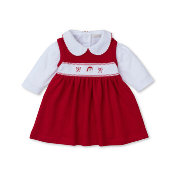 kissy kissy Kissy Kissy CLB Holiday Medley Jumper Set w/Hand Embroidery