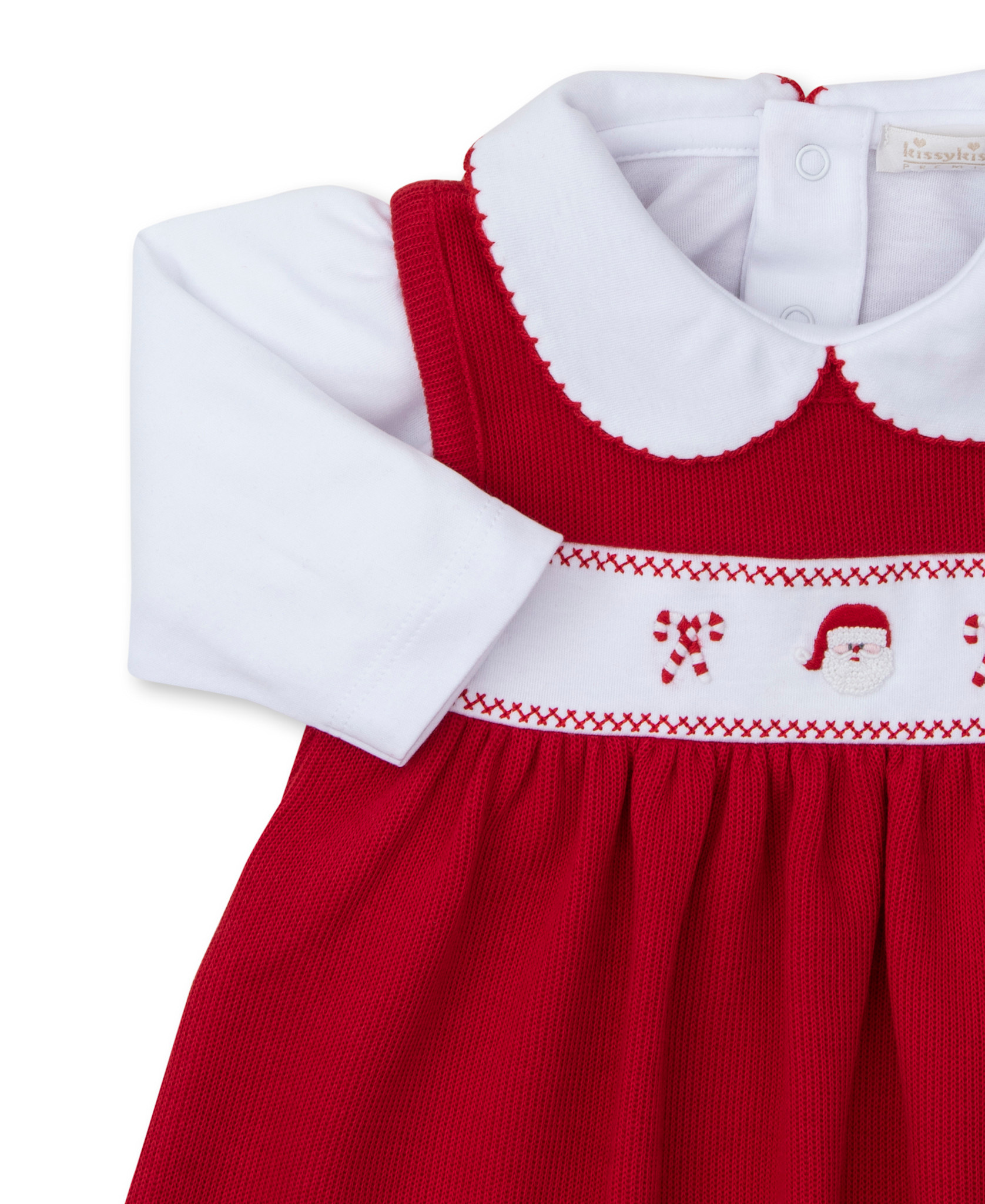 kissy kissy Kissy Kissy CLB Holiday Medley Jumper Set w/Hand Embroidery