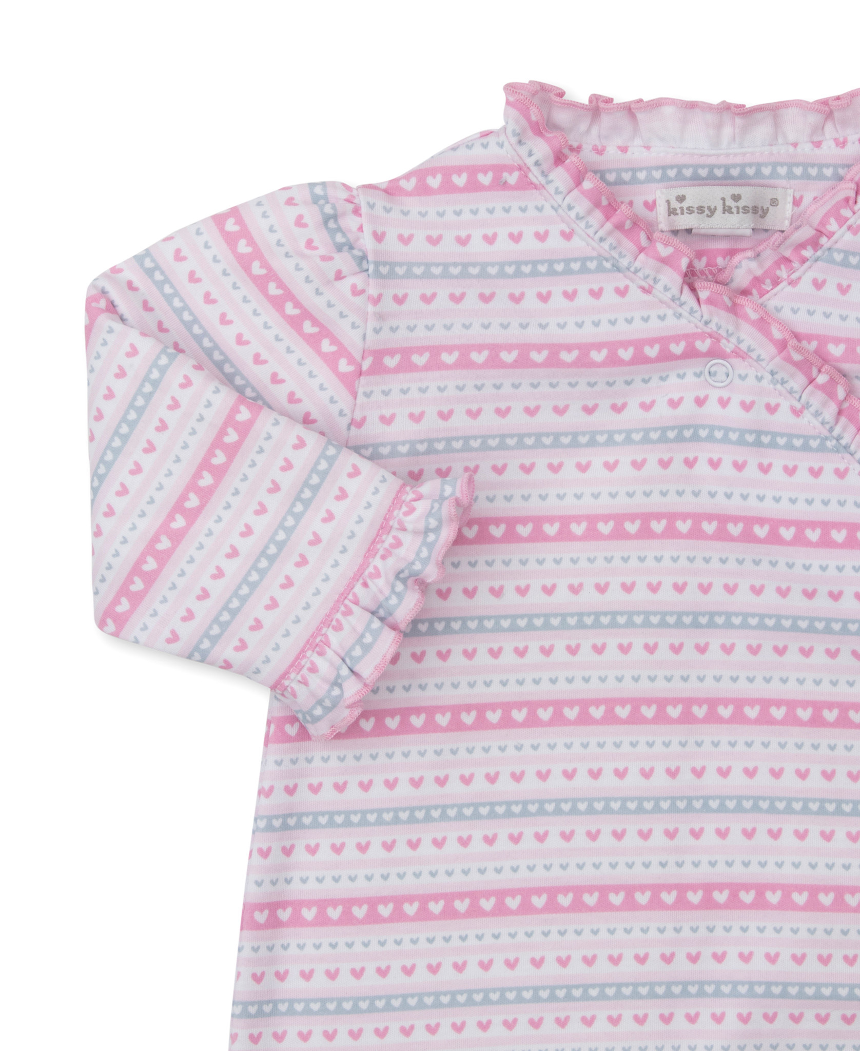 kissy kissy Kissy Kissy Baby Elephant Hearts Playsuit