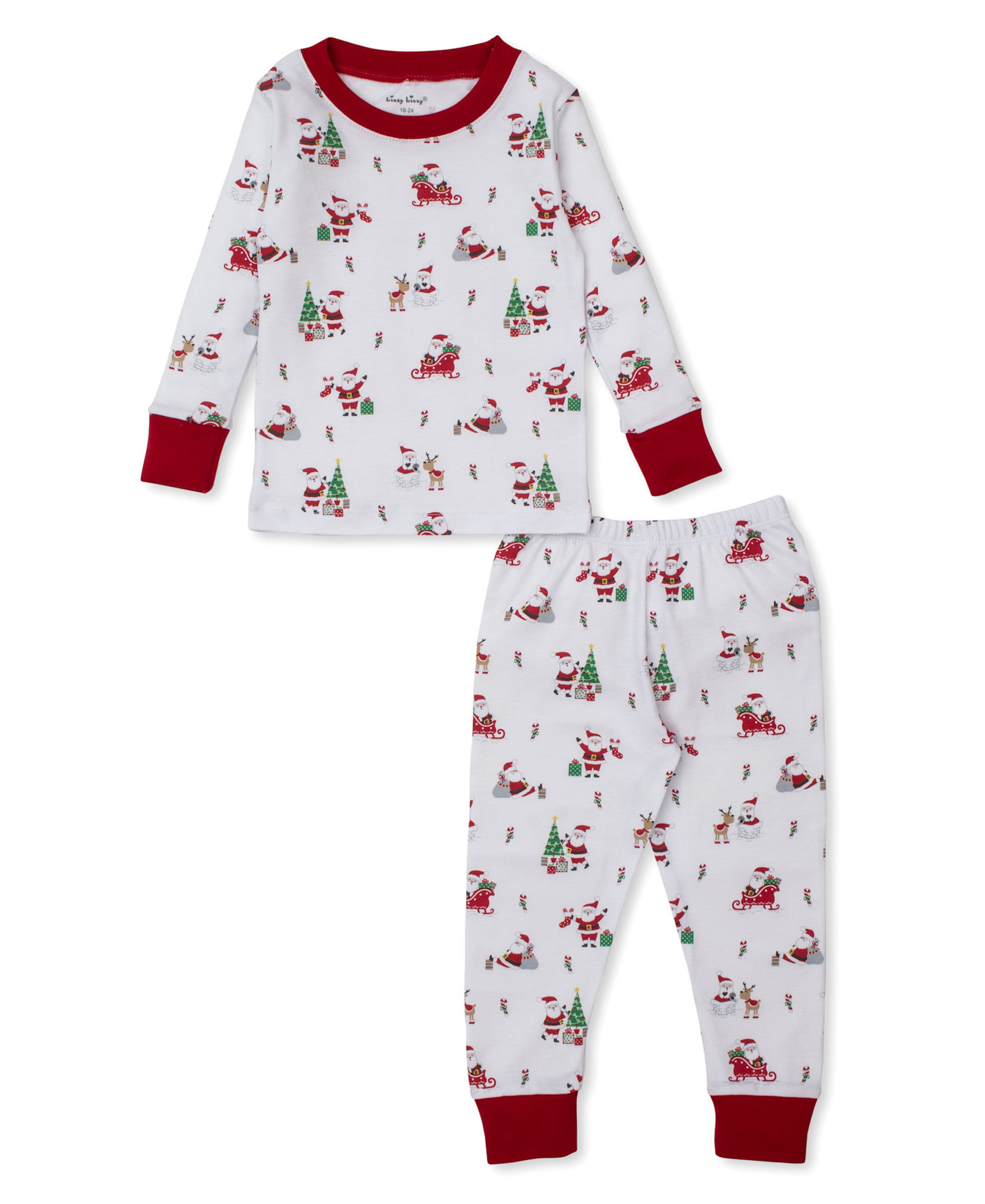 kissy kissy Kissy Kissy Christmas Capers PJ Set