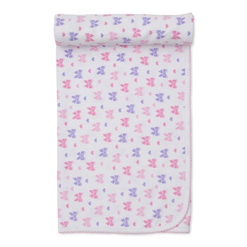 kissy kissy Kissy Kissy Billowy Bows Blanket