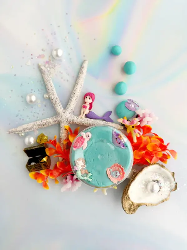 Earth Grown KidDoughs Mermaid Kiddough Play Kit