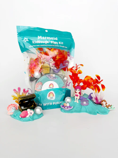 Earth Grown KidDoughs Mermaid Kiddough Play Kit