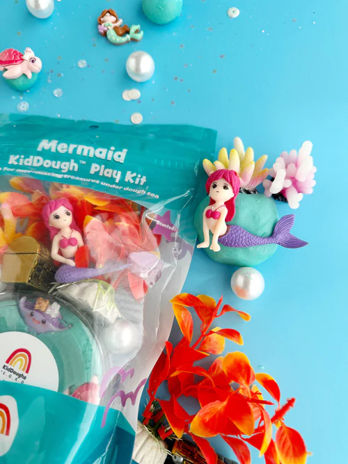 Earth Grown KidDoughs Mermaid Kiddough Play Kit
