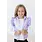 Mila & Rose Mila & Rose Lavender Haze Checker Puffer Vest